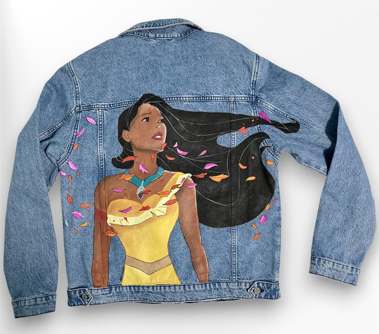 き*ん様 Disney Pocahontas デニムジャケット Disney Parks Pocahontas
