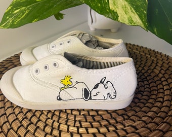 Handbemalter Snoopy-Slipper