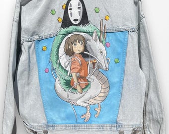 Chaqueta personalizada pintada a mano