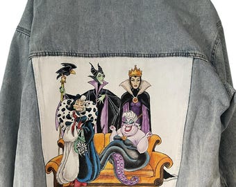 Chaqueta personalizada, pintada a mano, customizada