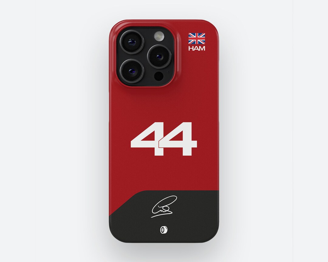 Lewis Hamilton Scuderia Ferrari F1 Phone Case Etsy