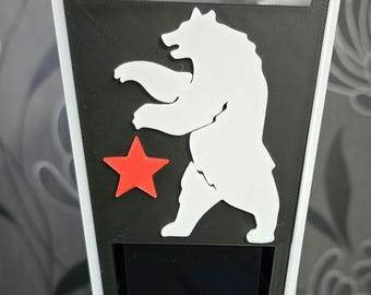 NCR (New California Republic) Inspired - Sony Playstation PS5 Front Plate / Face Plate 3D Print