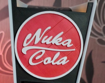 Nuka Cola Inspired - Sony Playstation PS5 Front Plate / Face Plate 3D Print