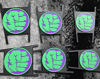 Hulk Inspired - Sony Playstation PS5 Front Plate / Face Plate 3D Print