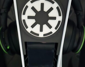 Star Wars Republic Inspired Logo - Sony Playstation PS5 Front Plate / Face Plate 3D Print