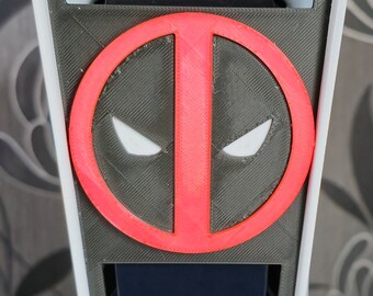 Deadpool Inspired- Sony Playstation PS5 Front Plate / Face Plate 3D Print