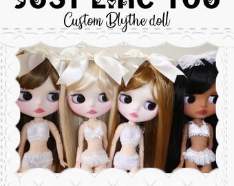 Just Like You Gepersonaliseerde aangepaste Blythe-pop OOAK