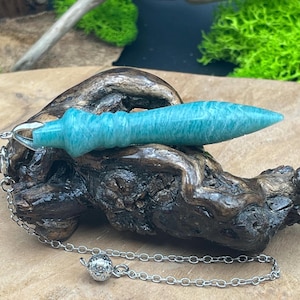 Large Pendulum of Thoth in Amazonite