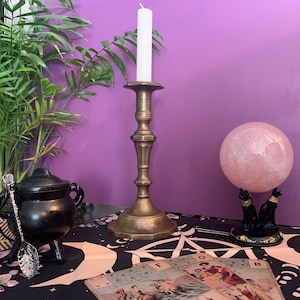Brass candle holder