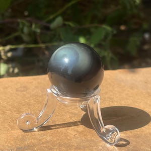Celestial Eye Obsidian Sphere