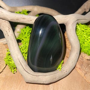 Celestial Eye Obsidian Pebble
