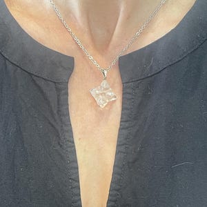 Rock Crystal Merkaba Pendant