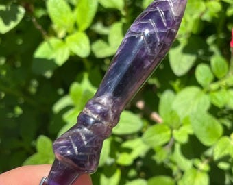 Großes Amethystpendel des Thoth