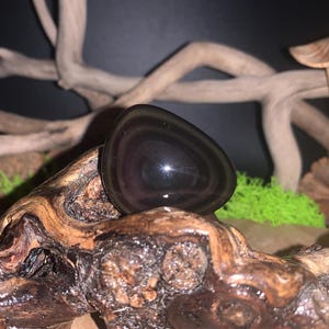 Beautiful tumbled stone in Celestial Eye Obsidian