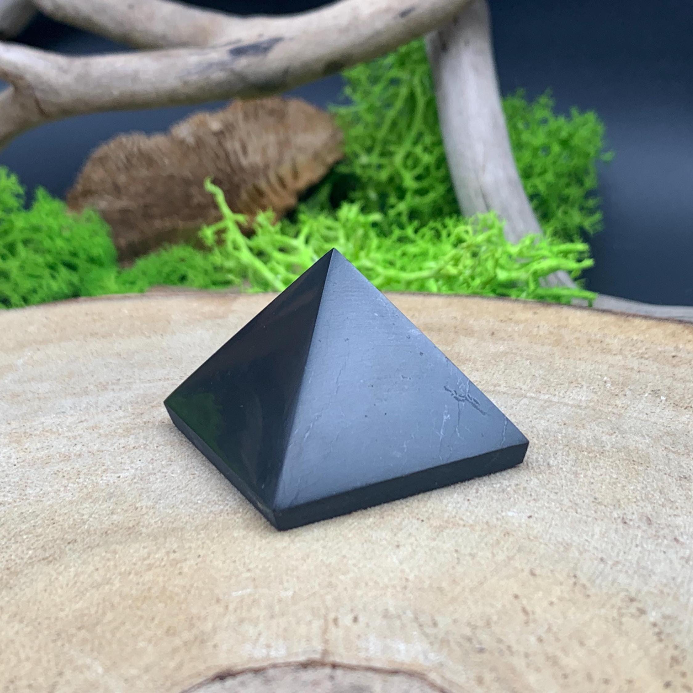 Beautiful Small Shungite Pyramid - Etsy