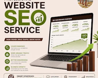 Seo Service | Monatliche Seo-Optimierung | Verbesserung des Google Suchrankings | Organisches Verkehrsaufkommen | Seo Experte