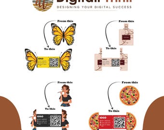 Individuell gestaltete Visitenkarten, Visitenkarten mit QR-Code, doppelseitige professionelle Visitenkarten, moderne Markenvisitenkarten
