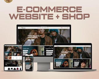 E-Commerce-Webseitengestaltung, Shopify-Shop-Design, WooCommerce-Webseiten, Online-Shop-Entwicklung, Shopify-Entwickler