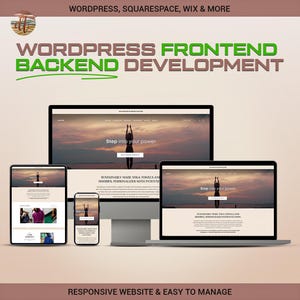 WordPress Developer, Frontend Backend Development, WordPress Customization, Bug Fixes, Custom WordPress Website