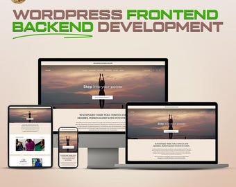 WordPress-Entwicklung, Frontend- und Backend-Entwicklung, WordPress-Anpassung, Fehlerbehebung, individuelle WordPress-Websites