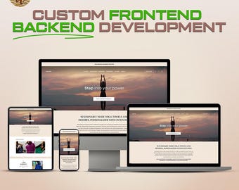 Website Development Service, Shopify WordPress Wix Squarespace Website Designer, Frontend Backend Development by Experts