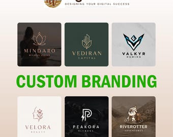 Branding-Paket, professionelles Markenidentitätsdesign, Logo-Design, Business-Branding-Kit, Marken-Styleguide, Logo-Erstellung