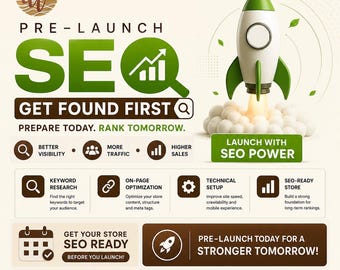 Pre-Launch Seo Service für Wix, Squarespace & WordPress, Website Seo Einrichtung, Shop Shop Seo Optimisierung, Schlüsselwort Recherche, Technisches Seo