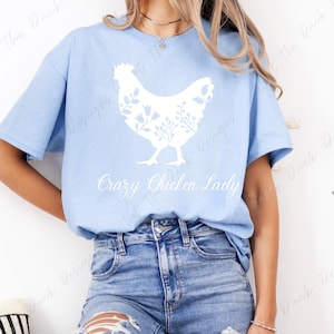 Chicken PNG Download, Crazy Chicken Lady Instant Download, Farmer Gift Idea, Instant Download Chicken, Wedding, Crazy Chicken Lady