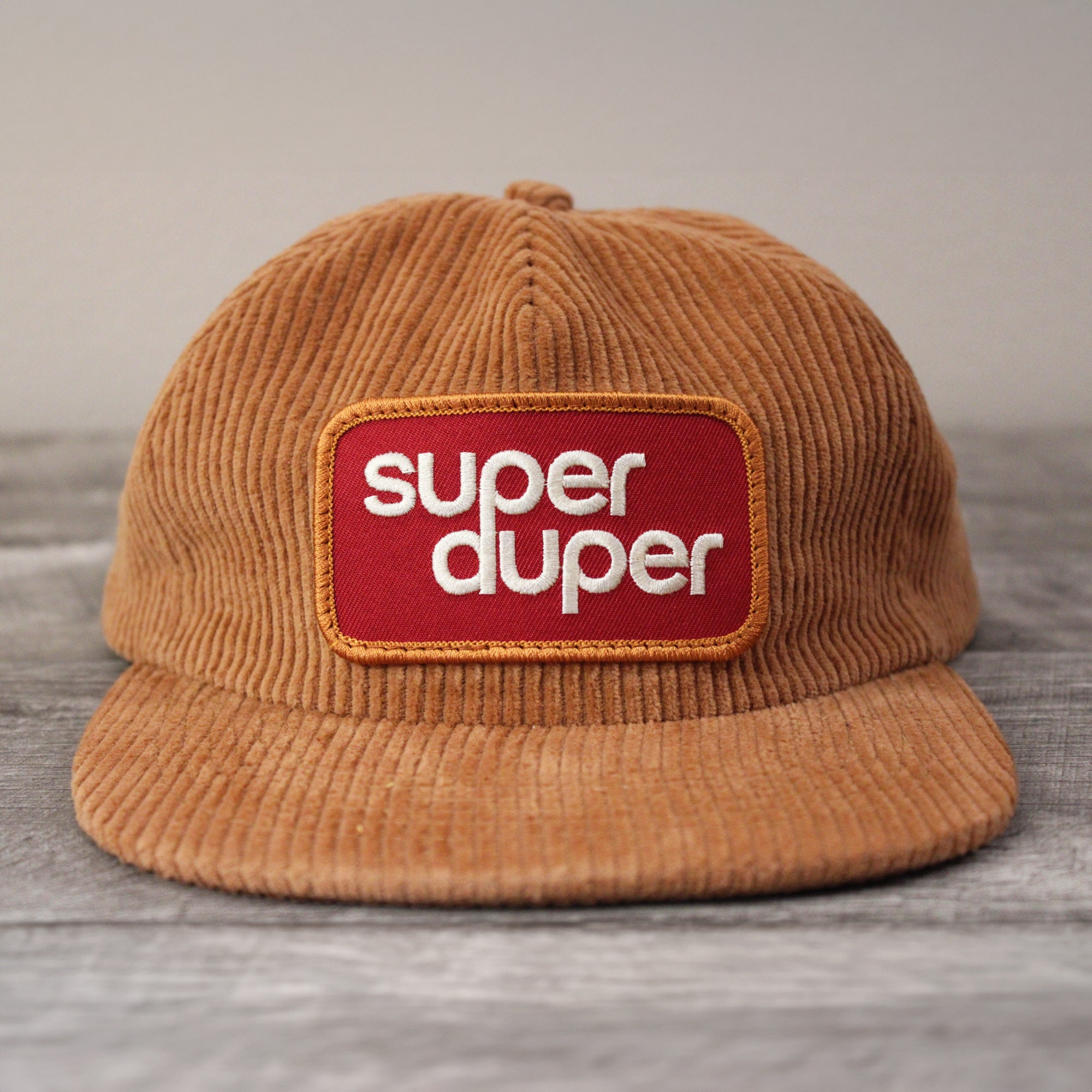 Super Duper Corduroy Unstructured 5 Panel Hat - Etsy