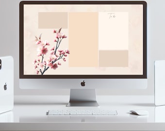 Desktop Wallpaper Organizer and Desktop Icons Set, for Mac and Windows