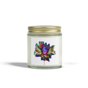 Floral Scented Candles | Relaxing Aromatherapy Gifts for Home, Spa, Birthday, Self-Care, Eco-Friendly Decor