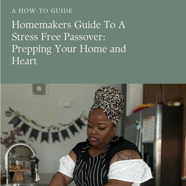 e-book: Homemakers guide to a stress free Passover