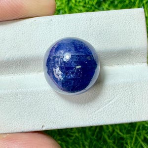 Natural Tanzanite Smooth Cut Round Shape – 28.40 Carats (BIG Size)