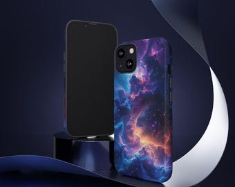 Capa protetora para celular Celestial Nebula - Universo | Presente
