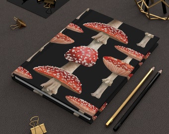 Mushroom Hardcover Journal