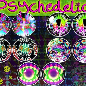 psychedelic  fursuit  eye bundle