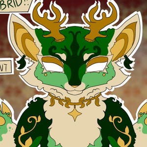 Deer fursona adopt