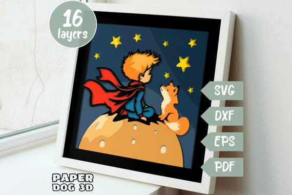 Cut Out Template Little Prince O] [F] [S] 