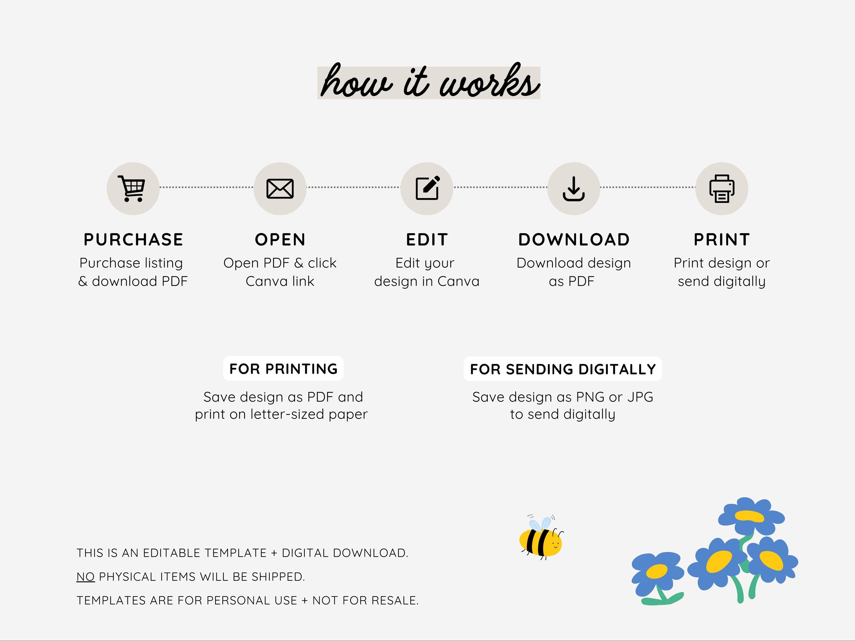 Editable Spring Upcoming Events Template | Easter Events Flyer | Spring ...