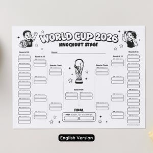 Printable FIFA World Cup 2026 Coloring Pages Copa del Mundo 2026 Schedule Soccer Activities Spanish Worksheets Futbol Bilingual Activities image 3