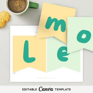 Editable Lemonade Stand Banner Template | Lemonade stand signage | Printable Summer fundraiser flyer | Canva Template | Instant Download