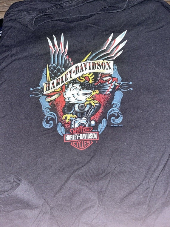 Harley-Davidson H-D T-Shirt Bedford,TX XL 100%Cott