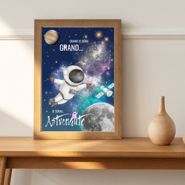 Poster "Quand je serais grand..."