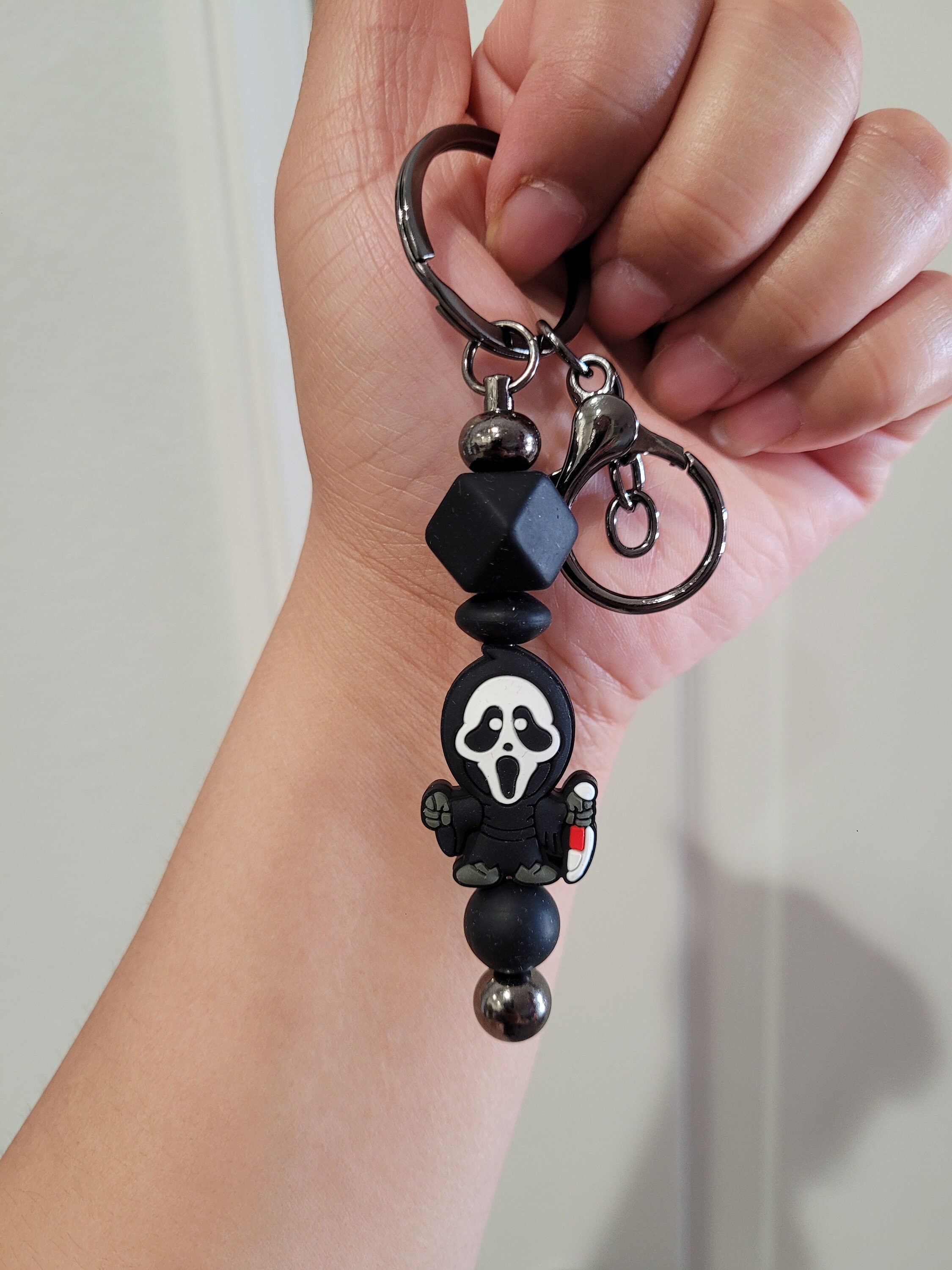 Ghost Rider Key Chain Ghost Keychain - Etsy