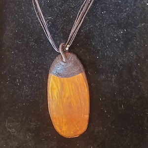 Thailand - Wooden Pendant Necklace