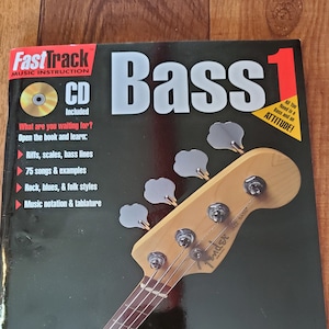 Vintage - Fast Track Music Instruction - Bass 1 - With CD