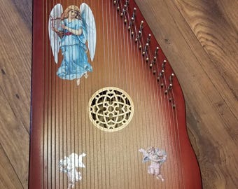 Arpa de regazo Angelic Redwood - 38 cuerdas