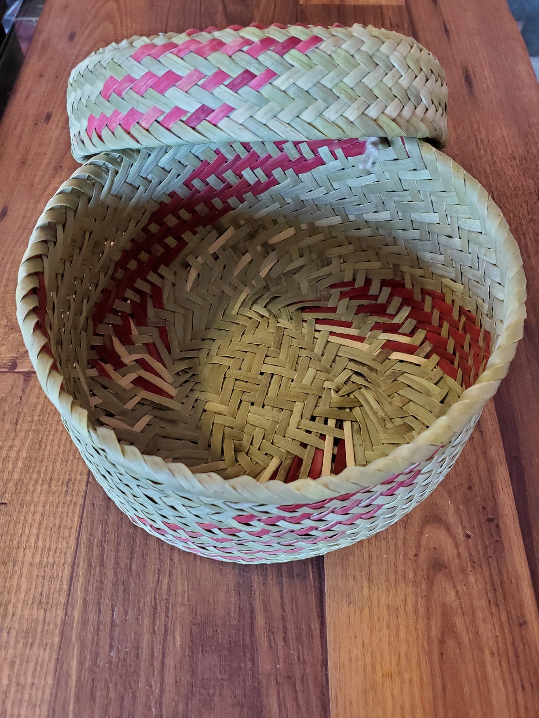 Tarahumara Grass Woven Basket - Etsy