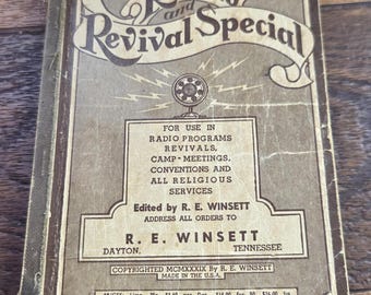 Vintage - Radio and Revival Special - 1939