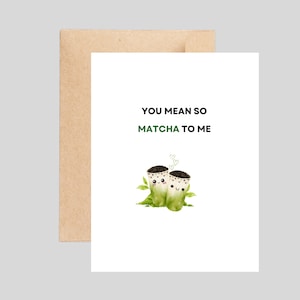 Cartes d'amour mignonnes, carte d'amour de jeu de mots, cartes de la Saint-Valentin, cartes d'anniversaire, cartes d'anniversaire, cartes de voeux drôles, cartes de voeux vierges faites main